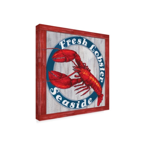 Sher Sester 'Freshlobster Sign 1' Canvas Art,35x35